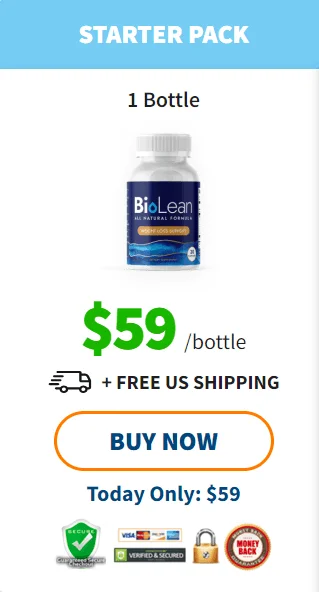 Biolean 1 bottle price